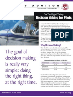 AOPA - Decision Making For Pilots