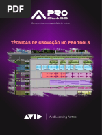 ProClass - Ebook de Pro Tools - Gravação