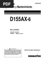 Manual de Operacion y Mantenimiento D155ax-6 PDF