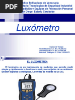 Presentación Luxometro