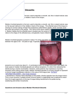 Median Rhomboid Glossitis