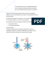 Importancia de La Hidrostática en La Ingeniería Mecánica