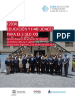 Educacion y Habilidades para El Siglo Xxi Unesco Orealc 2018