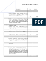 Sanitary and Water Supply Estimate