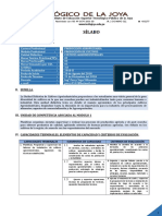 Silabus Cultivos Agroindustriales 2018