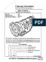 BMW Transmission ZF Version 5HP-30 Service and Repairs