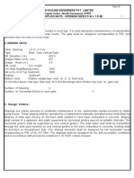 Design of Intake Stoplog R0