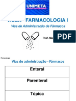 Aula 3 - Vias de Administração