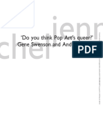 Sichel, "Do You Think Pop Art's Queer?"