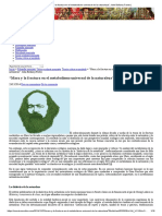 Marx y La Fractura en El Metabolismo Universal de La Naturaleza John Bellamy Foster