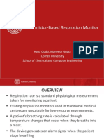 Thermistor-Based Respiration Monitor