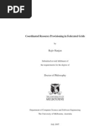 Coordinated Resource Provisioning in Federated Grids: Rajiv Ranjan