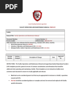 Operations and Maintenance Manual