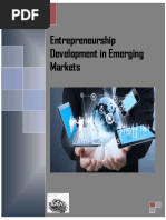 Entrepreneurship Development in Emerging Markets