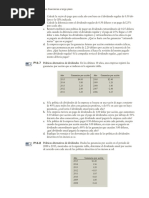 Problema P 14.7 Politicas Alternativas Dividendos Pag 596 Semana 5