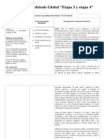Planificación Método Global "Etapa 3 y Etapa 4"
