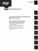 IBM 1401 RPG Manual PDF