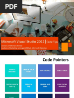 Microsoft Visual Studio 2012: Code Tips