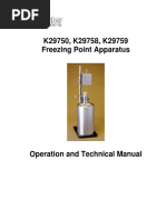 K29750 Freezing PT Manual