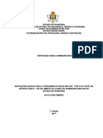 MANUAL DE TFM E TAF DO Corpo de Bombeiros de Rondônia