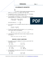 10th - Coordinate Geometry PDF