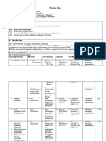 Session Plan: Learning Outcomes