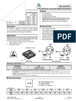 DMC1028UFDB: Complementary Pair Enhancement Mode Mosfet