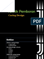 Teknik Pemboran - Casing Design