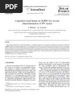 Capacitive Load Based On Igbts For On-Site Characterization of PV Arrays