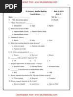 CBSE Class 3 GK Practice Worksheet