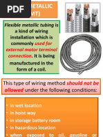 Flexible Metallic Tubing (FMT)