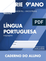 Caderno Do Aluno 2014-2017 Vol2 Lingua Portuguesa 9A PDF