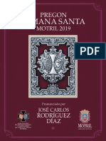 PREGÓN SEMANA SANTA MOTRIL 2019 - Por Juan Carlos Rodríguez