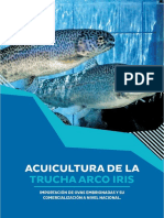 Acuicultura de La Trucha Arco Iris - Importación de Ovas Embrionadas y Su Comercialización A Nivel Nacional