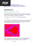 Mandelbrot and Julia Set