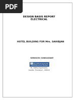 Design Basis Report Electrical Hotel Bui