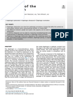 Disorders of The Diaphragm