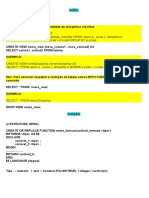 RESUMO PostgreSQL