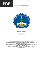 Tugas Mata Kuliah Biostatistik