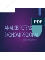 Analisa Potensi Ekonomi Regional PDF