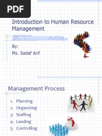 Introduction To HRM