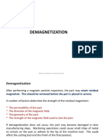 Demagnetization: BSS Non Destructive Testing PVT - LTD