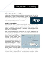 Vibration: Analysis and Monitoring