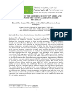 Verification of The Adherence Between Steel and Concrete With The Use of Aggregate Grade Recycled