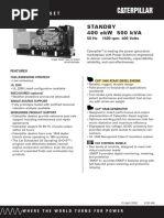 Standby 400 Ekw 500 Kva: Diesel Generator Set