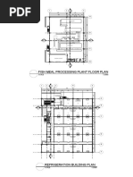 Fish Meal Processing Plant Floor Plan: Cooker