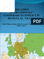 Prezentare Relatiile Internationale Cooperare Si Conflict in Sec. Al XX Lea Cls. 11