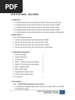 Line Encoder Decoder