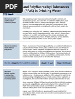 PFAS in Drinking Water 