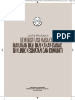 Garis Panduan Demonstrasi Masakan Makanan Bayi PDF